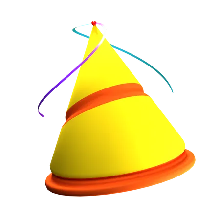 Sombrero de fiesta  3D Icon