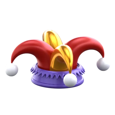 Sombrero de payaso  3D Icon