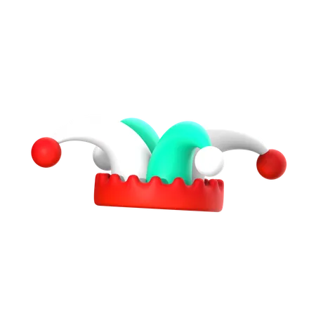 Sombrero de payaso  3D Icon