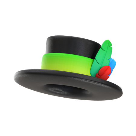 Sombrero mágico  3D Icon