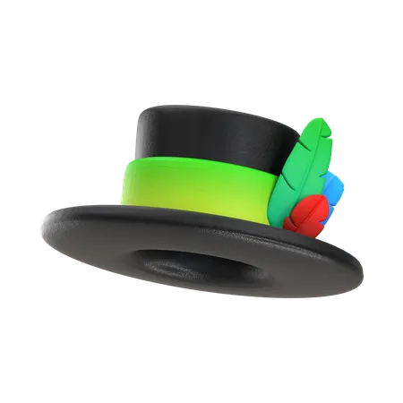 Sombrero mágico  3D Icon