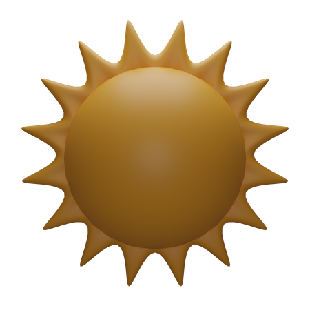 Sonne  3D Icon