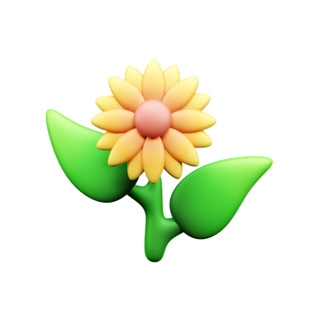 Sonnenblume  3D Icon