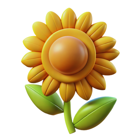 Sonnenblume  3D Icon