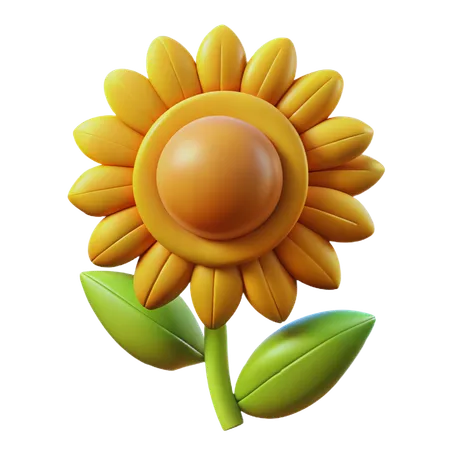 Sonnenblume  3D Icon