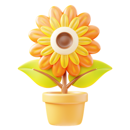 Sonnenblume  3D Icon