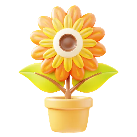 Sonnenblume  3D Icon