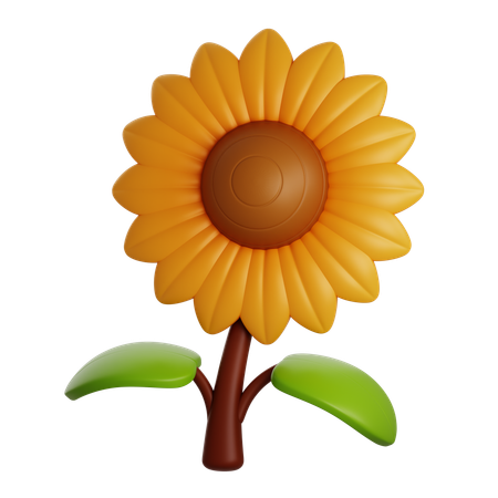 Sonnenblume  3D Icon