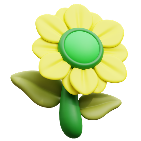 Sonnenblume  3D Icon