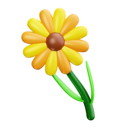 Sonnenblume  3D Icon