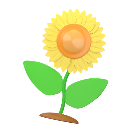 Sonnenblume  3D Icon