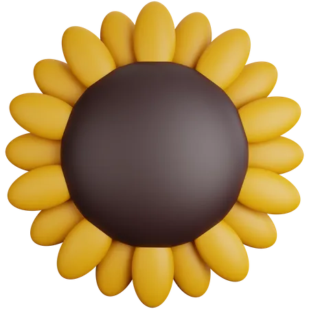 Sonnenblume  3D Icon