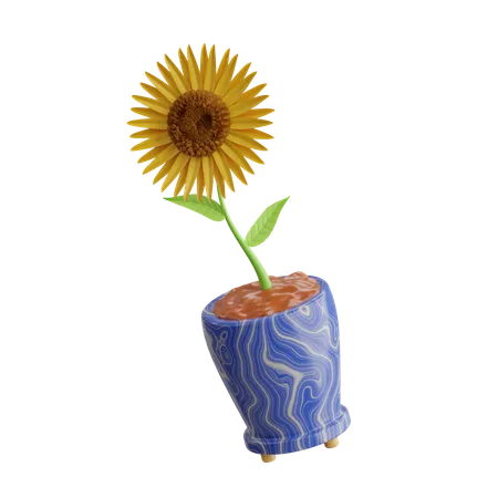 Sonnenblume  3D Icon