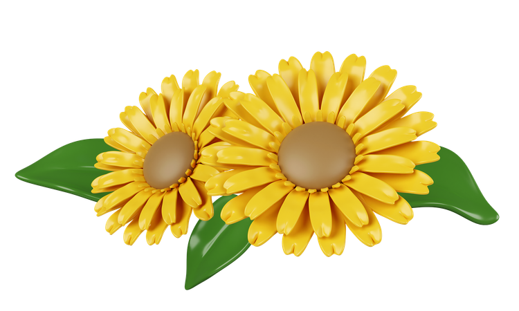 Sonnenblume  3D Icon