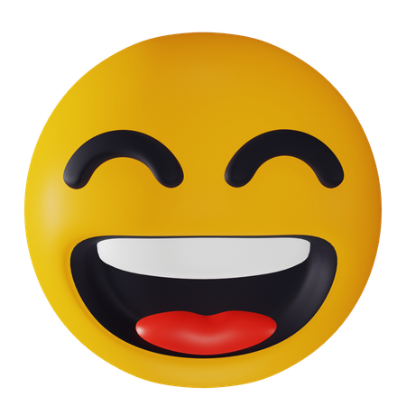 Sorridente  3D Icon