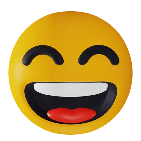 Sorridente  3D Icon