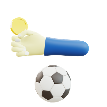 Sorteio de futebol  3D Icon