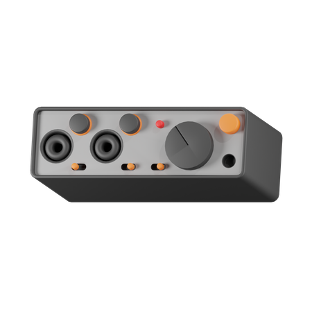 Sound Mixer  3D Icon