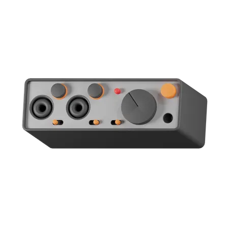 Sound Mixer  3D Icon