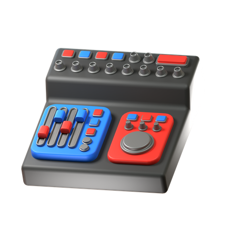 Sound Mixer  3D Icon