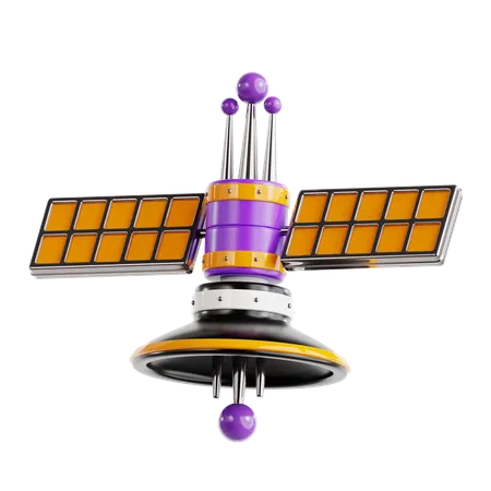 Space Probe  3D Icon