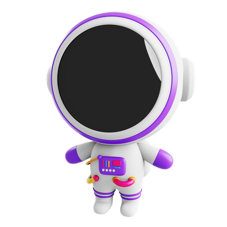 Spaceman  3D Icon