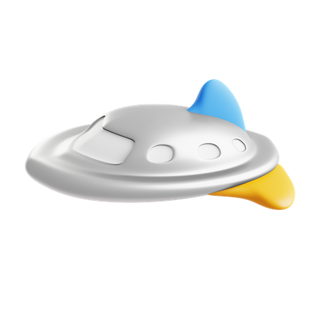 Spaceship  3D Icon