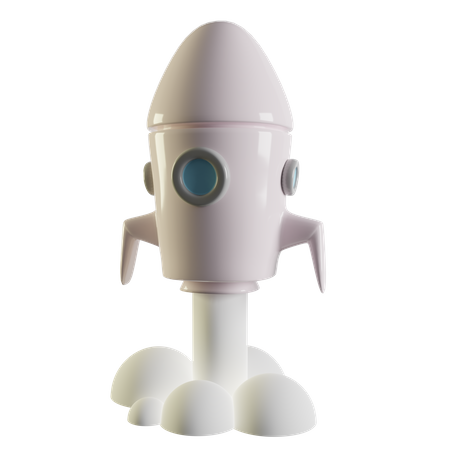 Spaceship  3D Icon