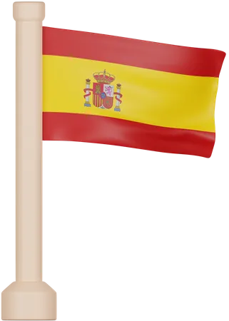 Spain Flag  3D Icon