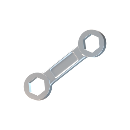 Spanner And Wrench  3D Icon