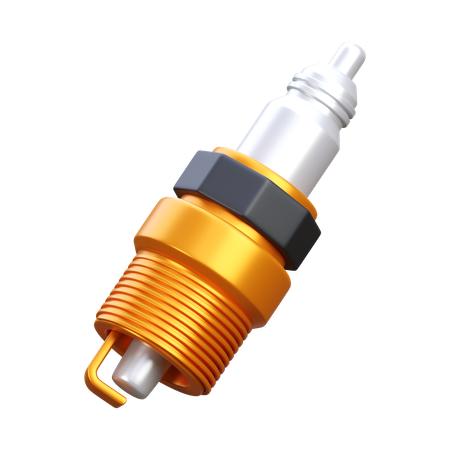 Spark Plug  3D Icon