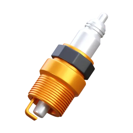 Spark Plug  3D Icon