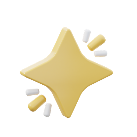 Sparkle  3D Icon