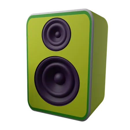 Speaker  3D Icon