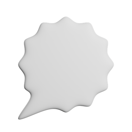 Speech Bubble  3D Icon