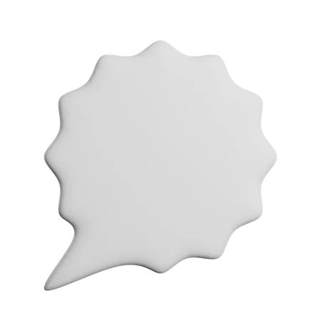 Speech Bubble  3D Icon