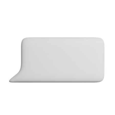 Speech Bubble  3D Icon