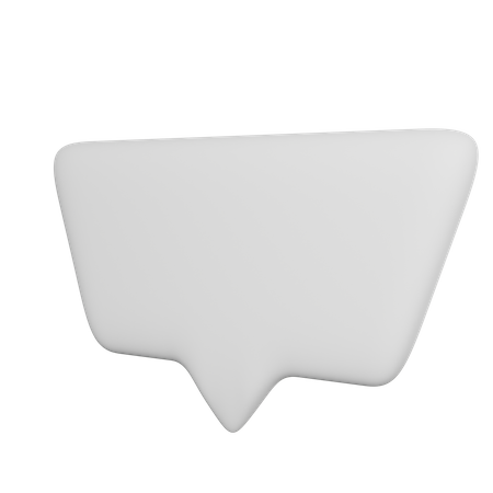 Speech Bubble  3D Icon