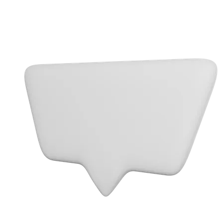 Speech Bubble  3D Icon