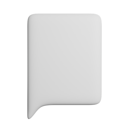 Speech Bubble  3D Icon