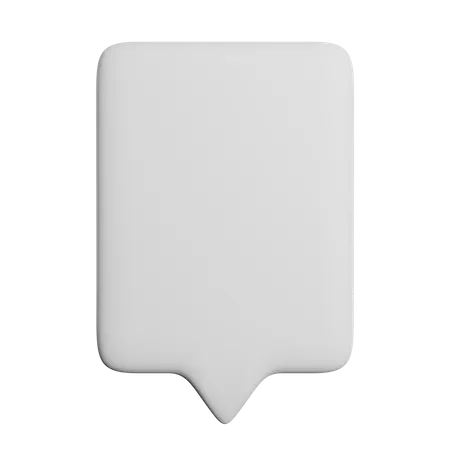 Speech Bubble  3D Icon