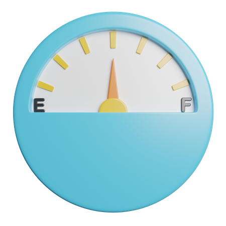 Speedometer  3D Icon