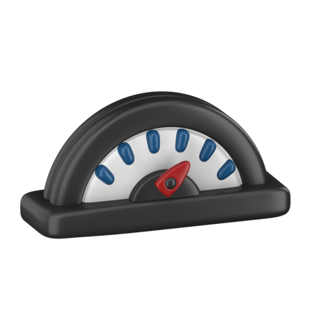 Speedometer  3D Icon