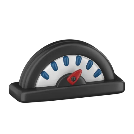 Speedometer  3D Icon