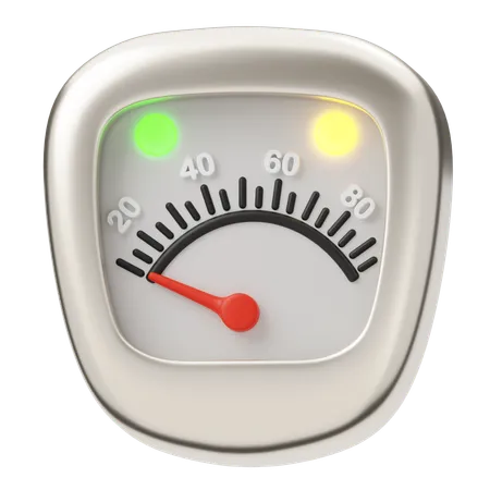 Speedometer  3D Icon