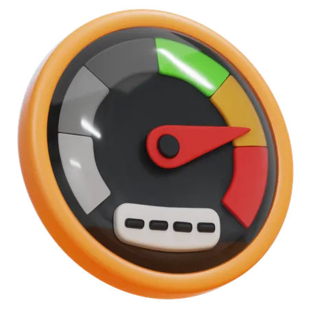 SPEEDOMETER  3D Icon