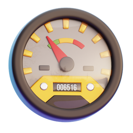 SPEEDOMETER  3D Icon