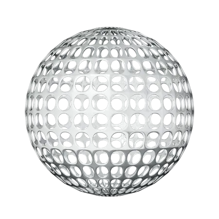 Sphere Ornament  3D Icon