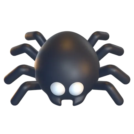 Spider  3D Illustration