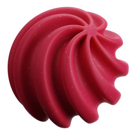 Spiral Abstract Shape  3D Icon